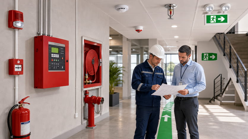 Sistema de prevenção contra incêndio completo: o que incluir na contratação