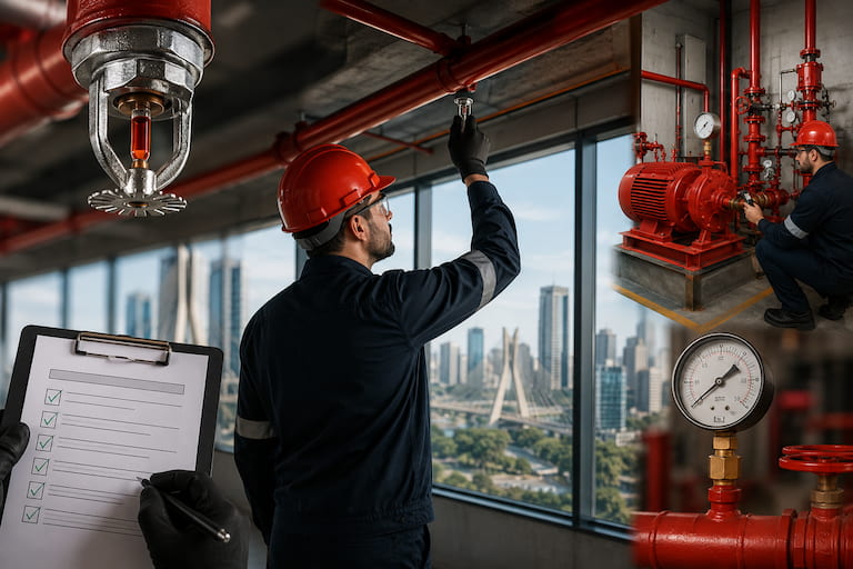 Manutenção preventiva de sprinklers em são paulo: onde contratar